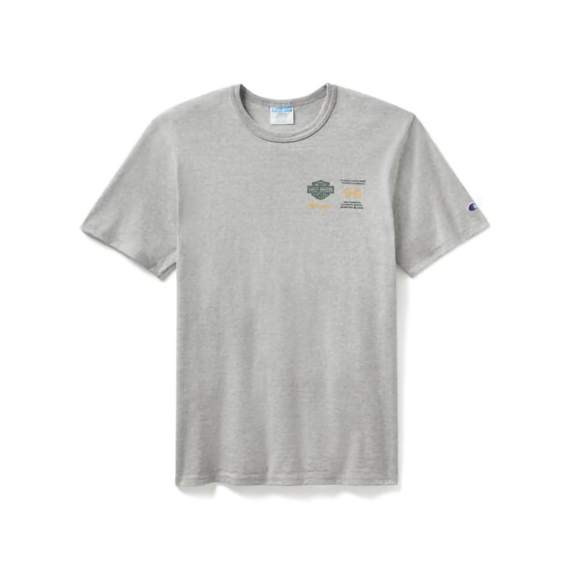 T shirt Fanatic grigia H D Champion in Edizione Limitata